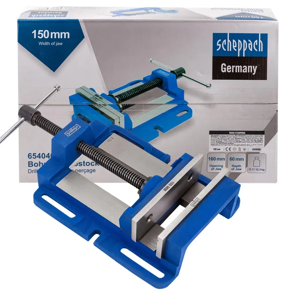 Тиски станочные 150мм Scheppach Sch-6540406