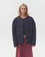 Купить Куртка One Two ватник Blue Depths синяя Куртка One Two ватник Blue Depths синяя