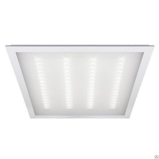 Светодиодный светильник ON LED 36W 6500K  IP20 595х595 призма