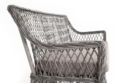 "Латте" диван двухместный из искусственного ротанга, цвет графит