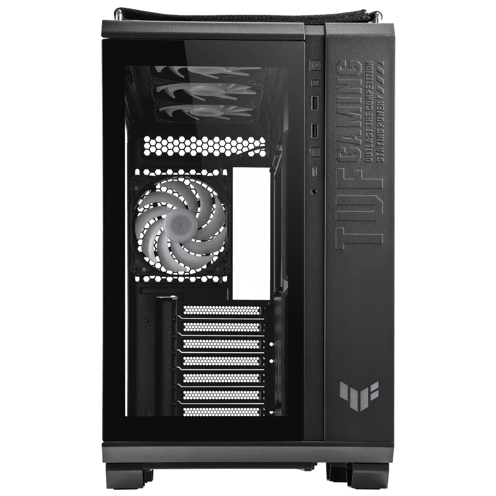 Корпус ASUS TUF Gaming GT502 PLUS TG ARGB BLACK ATX/mATX/mITX GT502 PLUS/BLK/TG//