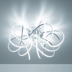 Citilux Мишель CL229161 RGB Люстра светодиодная с пультом Хром