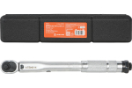 Динамометрический ключ 1/4" 5-25 Нм длина ключа 265 мм в кейсе с удлинителем адаптером и битами AIRLINE ATBN014