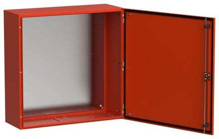 Корпус ЩМП-80.80.30 TITAN 5 УХЛ1 IP66 метал. RAL3020 IEK TI5-13-N-080-080-030-66