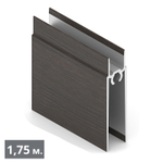 ЭКО Рамка нижняя двери (1,75 м) венге темный (ПВХ) (AE0331) Aristo (Out)