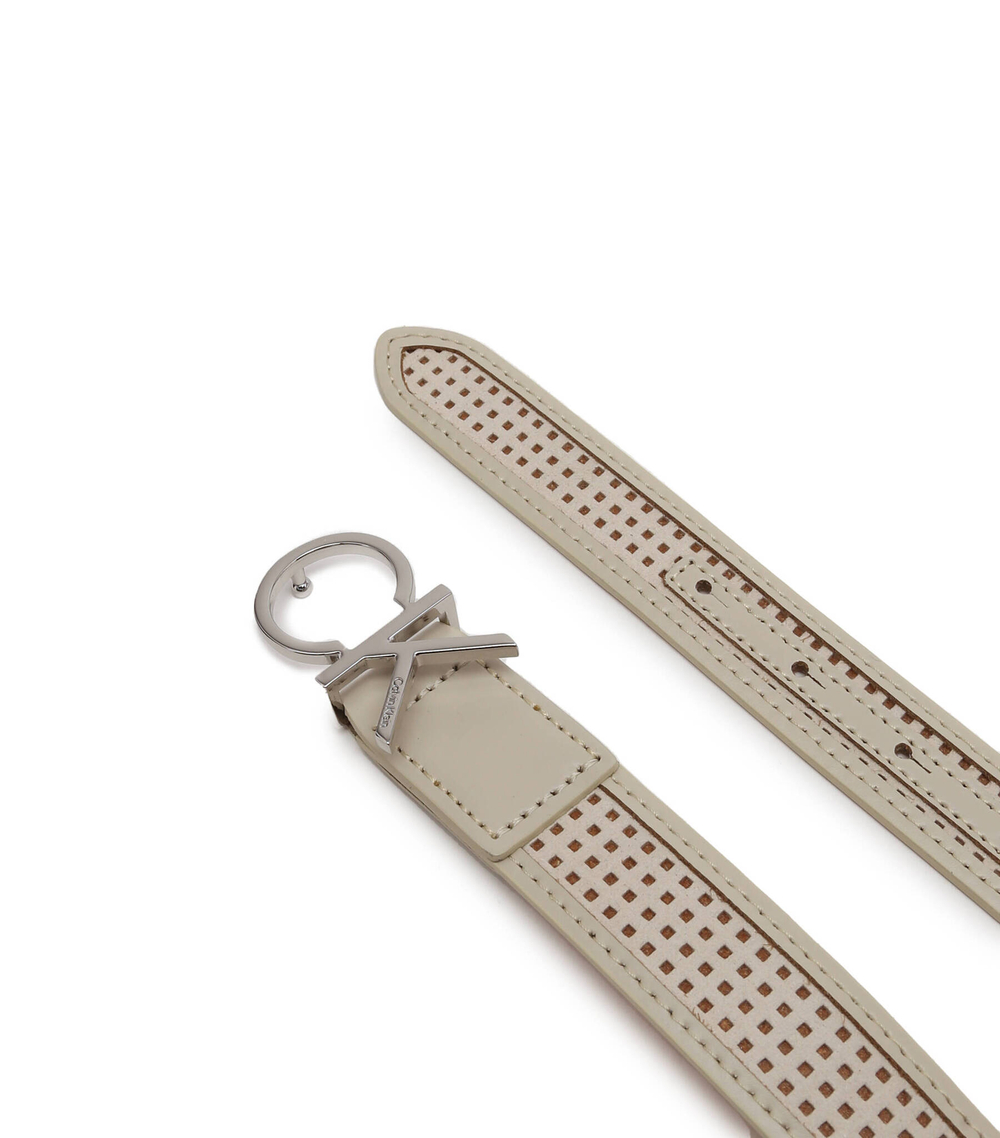 ремень re-lock insert Calvin Klein - бежевый(K60K610497)