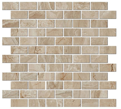 Декор Эвора мозаичный бежевый глянцевый (MM13121)