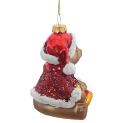 GAEM Украшение новогоднее "Медвежонок", L6,5 W7 H11 см, 2в.