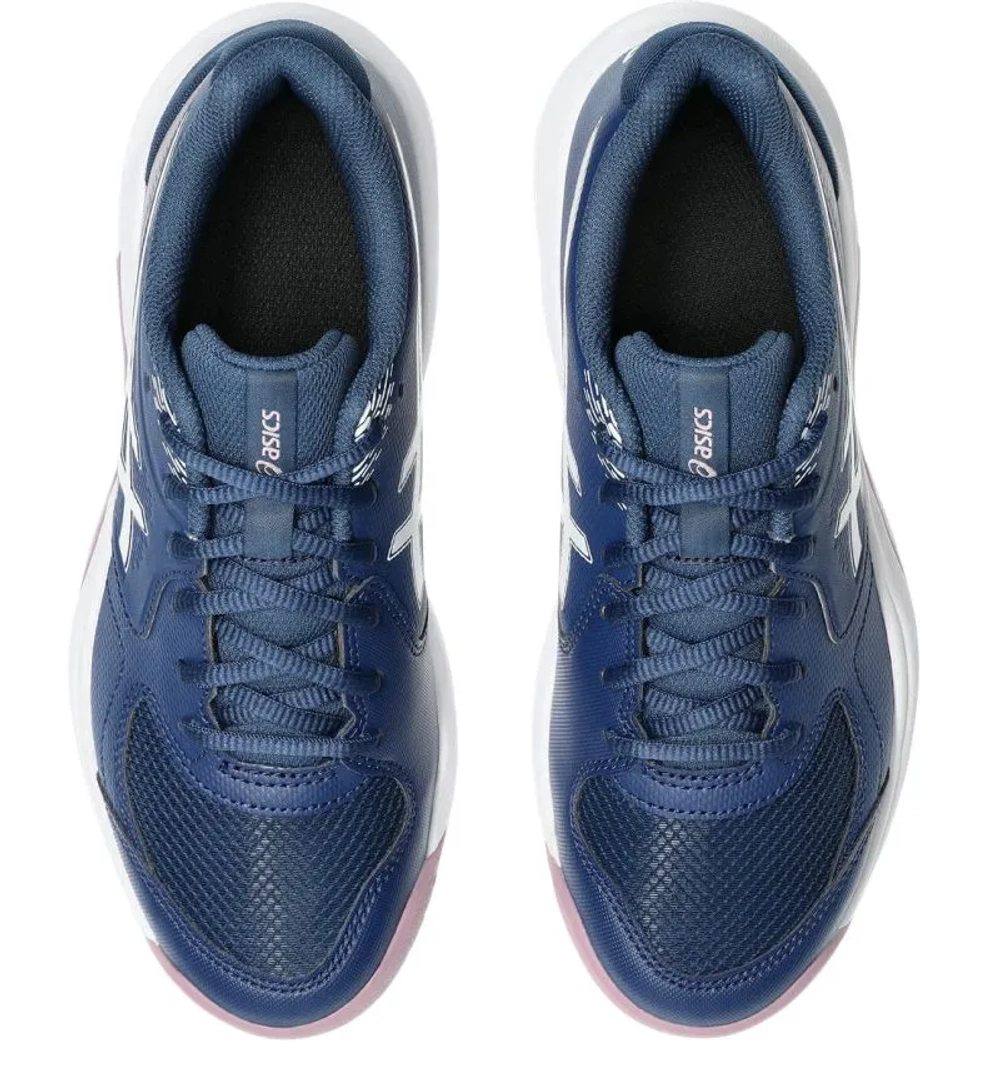 Женские Кроссовки теннисные Asics Gel-Dedicate 9 - independence blue/white