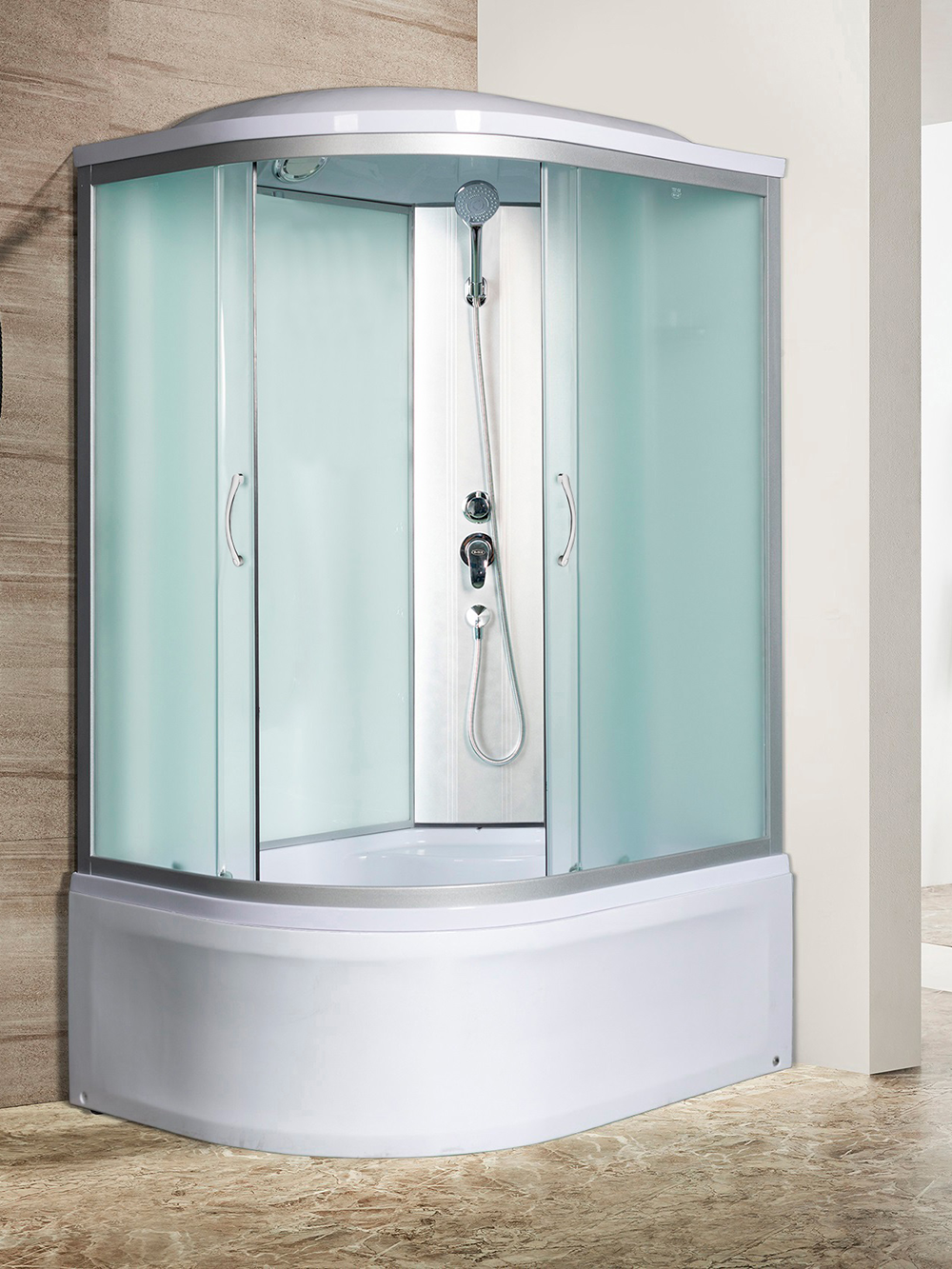 Душевая кабина RIVER DESNA XL 100/80/44 MT R  100x80x230 10000006140 Правая Асимметрия