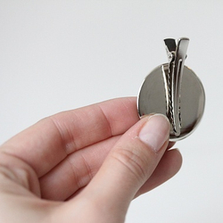 Набор основ для заколки Круг 4 шт