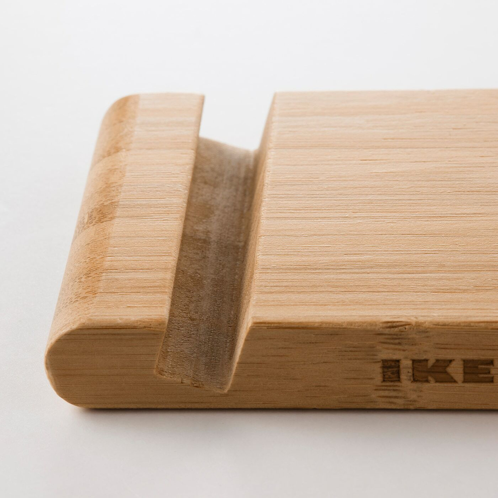Подставка для мобильного телефона / планшета IKEA BERGENES (БЕРГЕНЕС), Бамбук