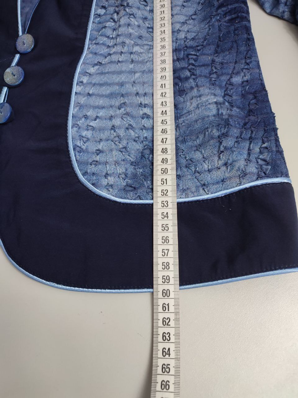 Жакет Левлада с топом 52 размер