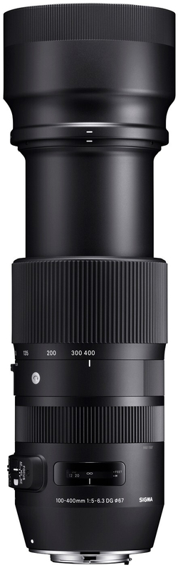 Объектив Sigma 100-400mm f/5-6.3 DG OS HSM Contemporary Nikon F, черный