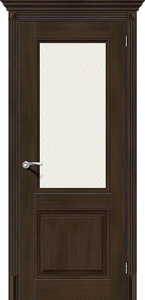 Классико-33 Dark Oak White Сrystal 200*70