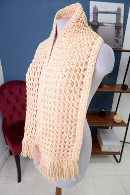 Шарф шерстяной