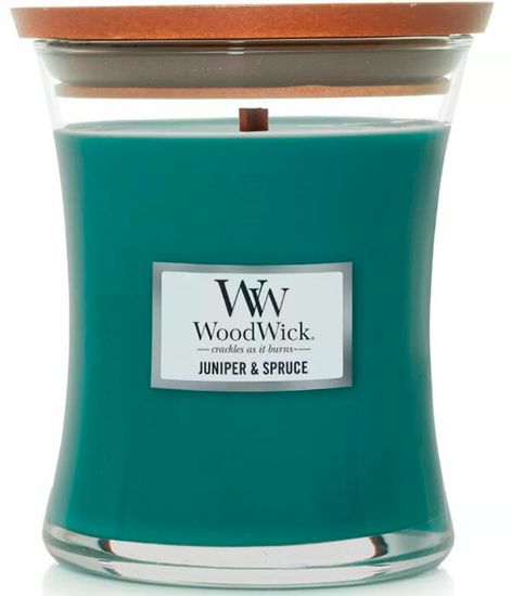 Можжевельник и ель, ароматическая свеча, WoodWick