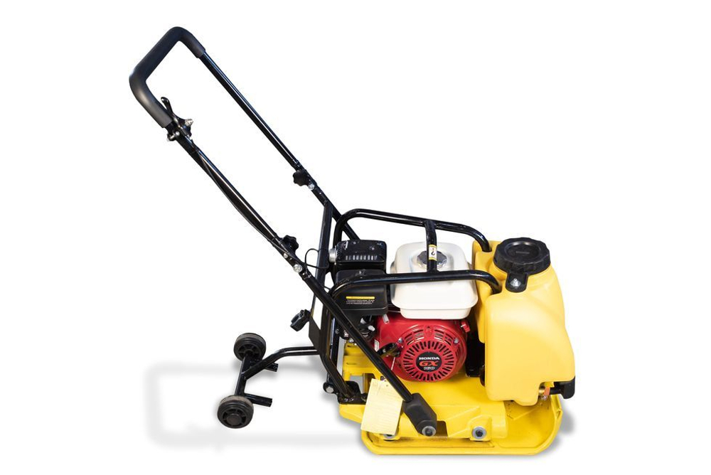 Виброплита TOR C-85T(R) 13,5кН (Loncin) бак, коврик, колесный комплект