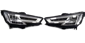 Передние фары Ауди А4 B9 2015-2020 V3 type