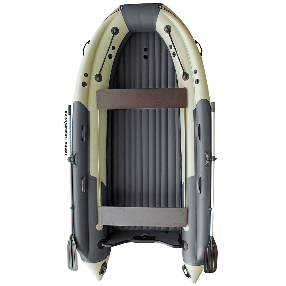 Лодка ПВХ Angler SKAT Тритон 400NDFi с Интегрированным фальшбортом ( Скат 400Fi ) -