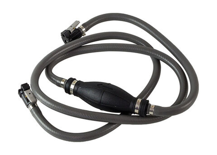 Комплект топливный из ПВХ с грушей и фиттингами типа YAMAHA, армированный