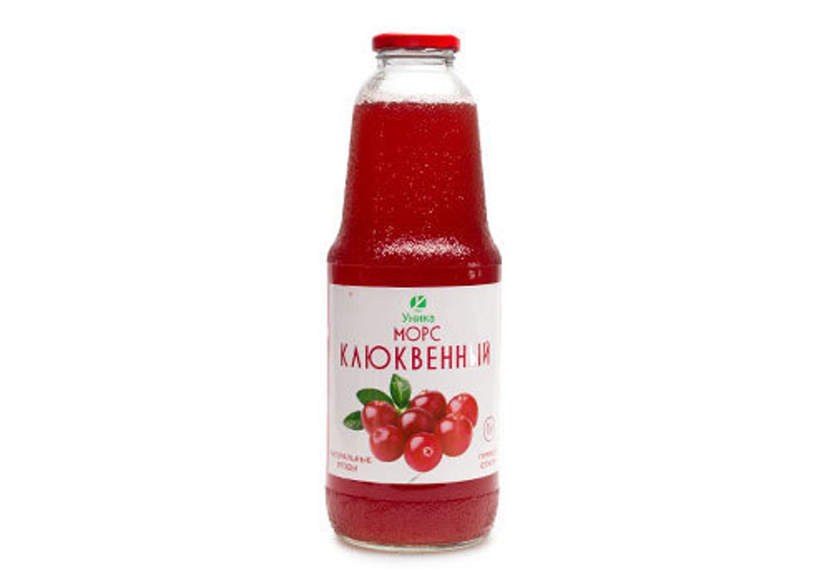 Морс клюквенный Уника, 1л