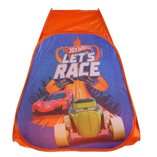 Палатка детская игровая ХОТ ВИЛС 81х90х81см, в сумке Играем вместе