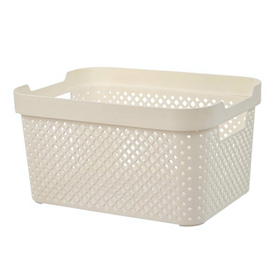 Корзина для хранения Plast Team STOCKHOLM, 5 л молочный туман