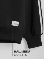 Свитшот для мальчика черный школьный