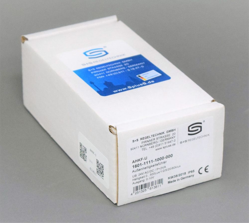 S+S REGELTECHNIK GMBH AHKF-U