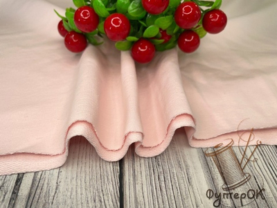 Футер 2-н петля ЗЕФИРНЫЙ РОЗОВЫЙ