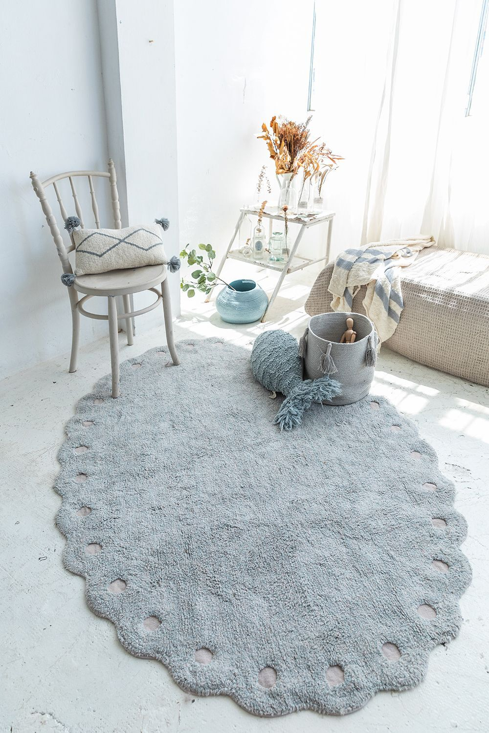 Ковер Lorena Canals Picone Pearl Blue (130 x 180 см)