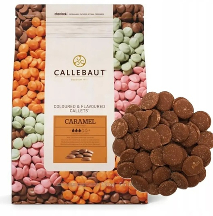 Шоколад Barry Callebaut карамельный Zephyr Caramel 35%