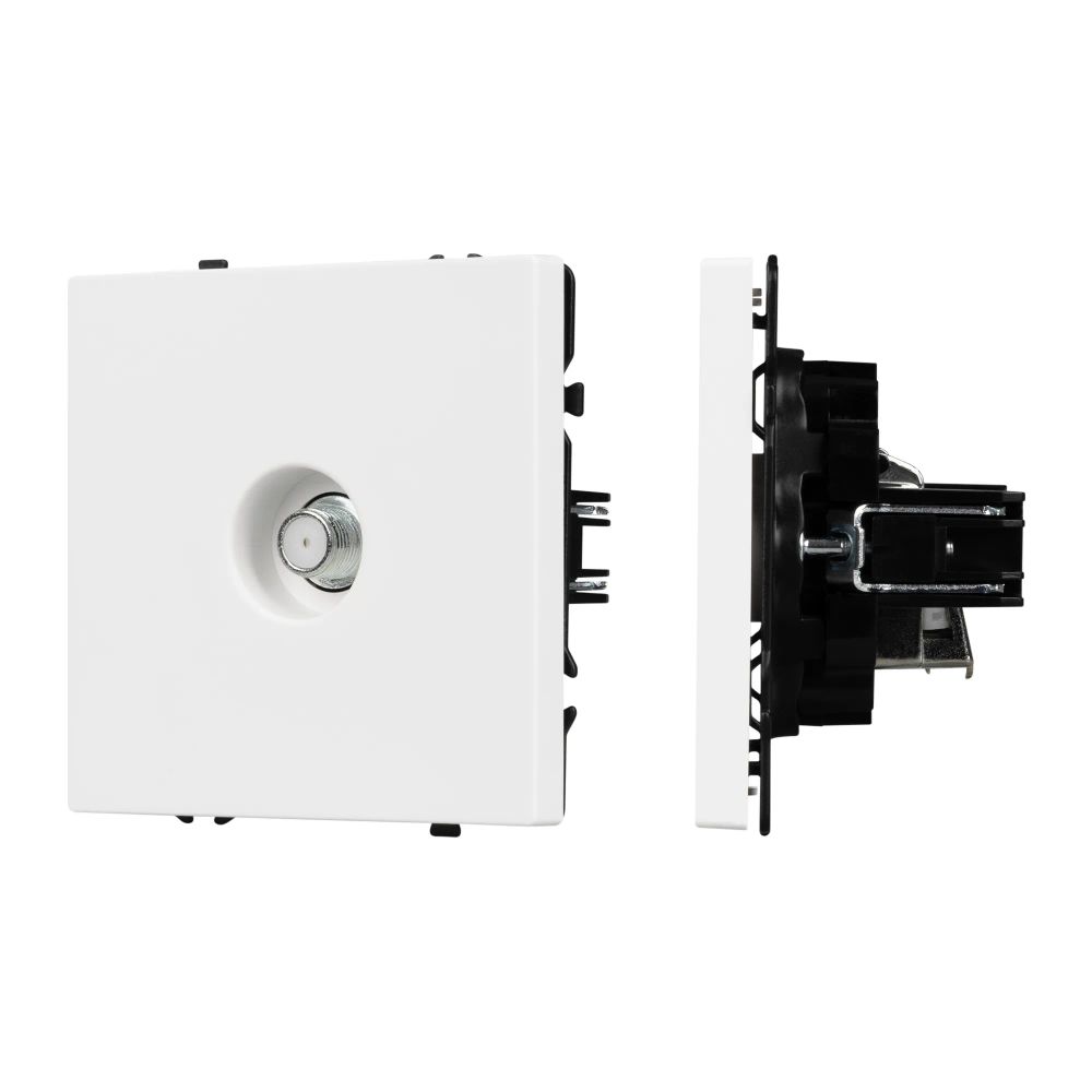 Механизм спутниковой розетки SCT-NOBE-MST1-SFPL-WH (SAT) (Arlight, Белый кварц) 054296