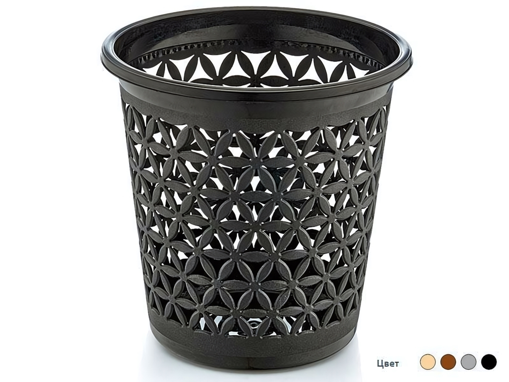 Корзина для бумаг, цвет микс