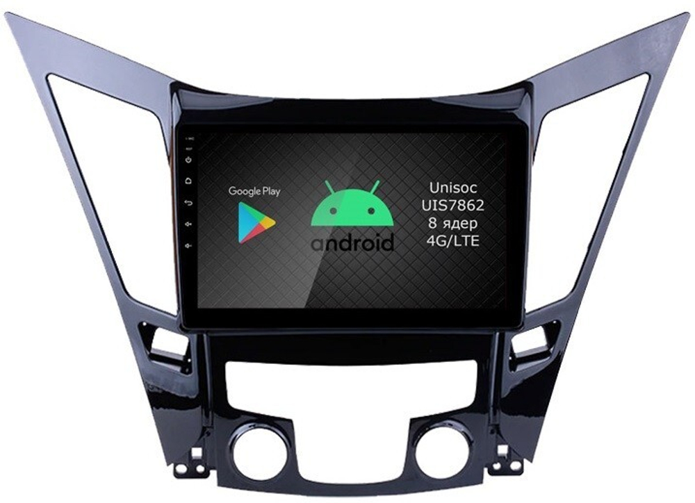 Магнитола для Hyundai Sonata 2010-2013 (YF) - Roximo RI-2048 Android 12, ТОП процессор, 8/128Гб, SIM-слот