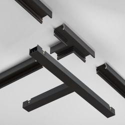 Коннектор Т- образный питания Maytoni Basity TRA172TPC-1B