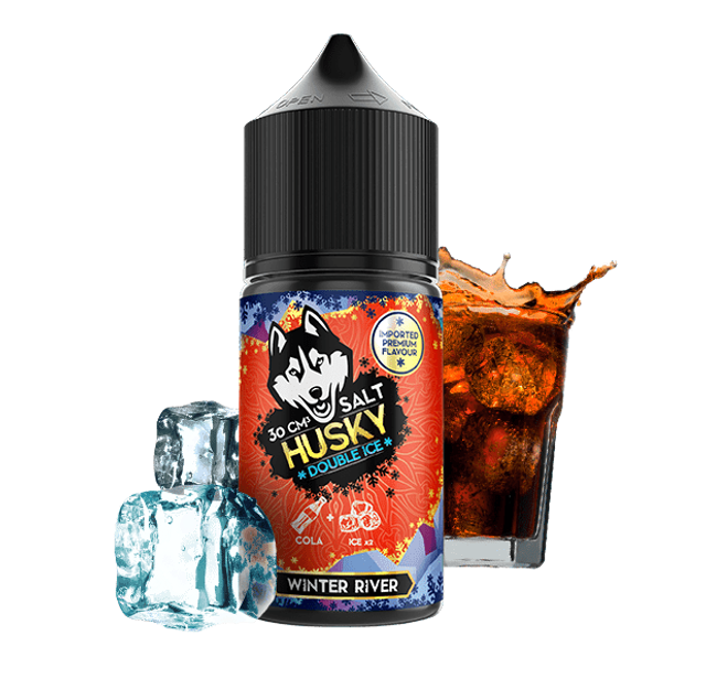 Husky Import Double Ice Salt 30 мл - Winter River (Strong)