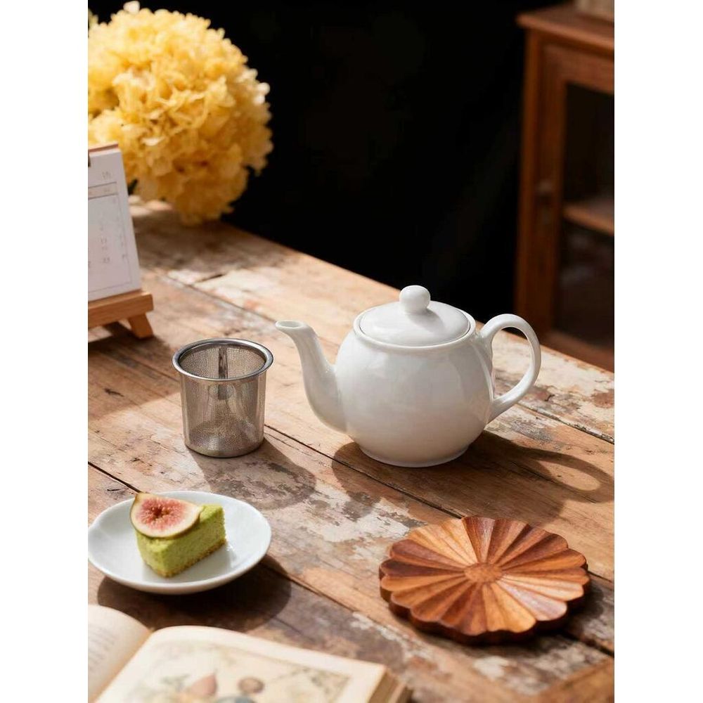 Чайник 310 мл d 9,5 см h10,5 см белый фарфор P.L. Proff Cuisine [1]