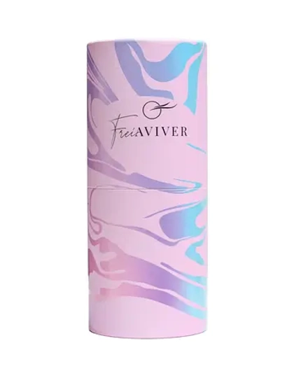 Тубус для кистей и инструментов FreiAVIVER (розовый с разводами)