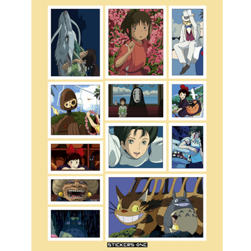 Стикерпак Студия Гибли Studio Ghibli #4