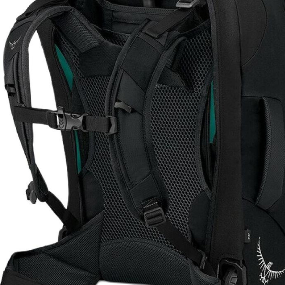 OSPREY Print Trolley Bag 20 Inch Unisex Black