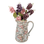 Кувшин декоративный "Розы Клэр" большой 21x15x23см