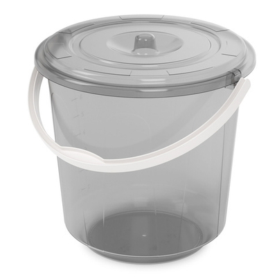 Ведро 10л с крышкой "Хозяюшка"