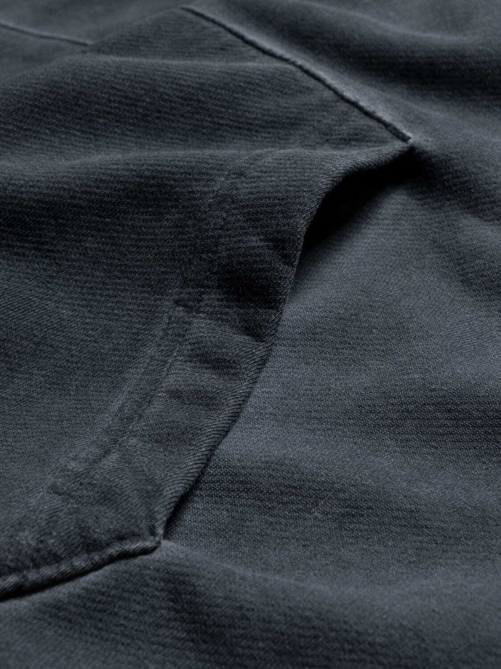 Худи Hardlunch Logo на молнии garment dye темно-серый