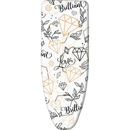 Чехол для гладильной доски Nika С ПОРОЛОНОМ (бязь 1300х550) в ассортименте ЧПД3