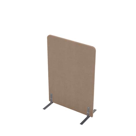 011.МПО.8012 Акустическая мобильная перегородка на стационарных опорах (800*450*1200)