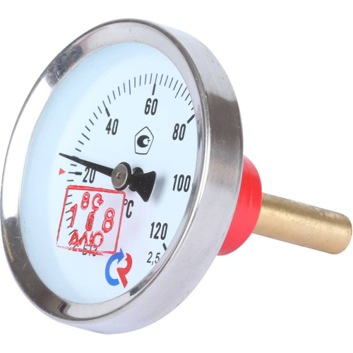 Термометр биметалл Росма БТ-31.211 63 мм, (0-120С) G1/2.L64.2,5 арт.