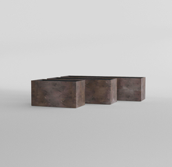 Кашпо, коллекция Concrete, форма BALCONY