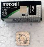 Элемент питания MAXELL SR516SW (317) BL-1